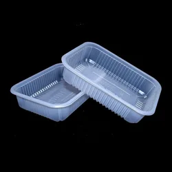 Wholesale Factory Custom Made Plastic Frozen Food Packaging Tray Meat Food Dumpling PP Trays