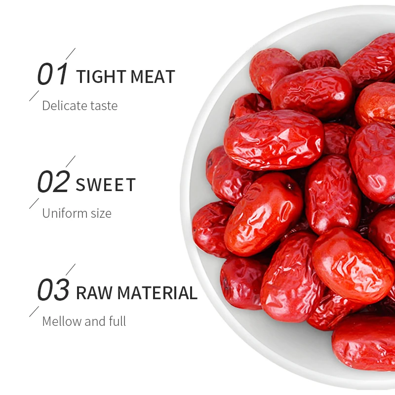 GIDLEY Sweet Food Ruo Qiang Grey Jujube