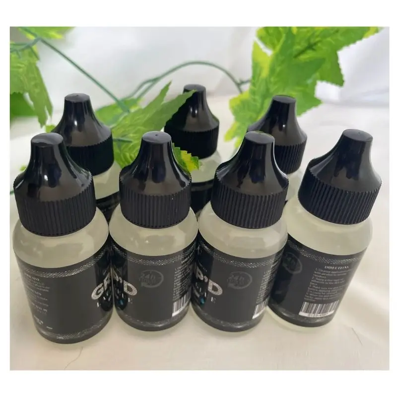 Lace Wig  Glue Waterproof Clear Low Fume and Strong Hold Hair Adhesives Lace Front Wig Glue  with OEM Private Label