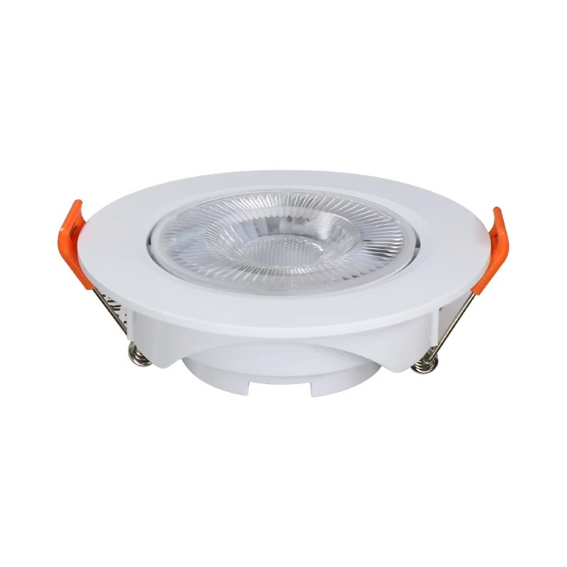 DOB IP44 Skd Ultra Thin 9 Watt Round Led Light Downlight Prices PC Plastic 90 Modern 80 9W SMD2835 7 Cm Spot Light 1000 Luminous