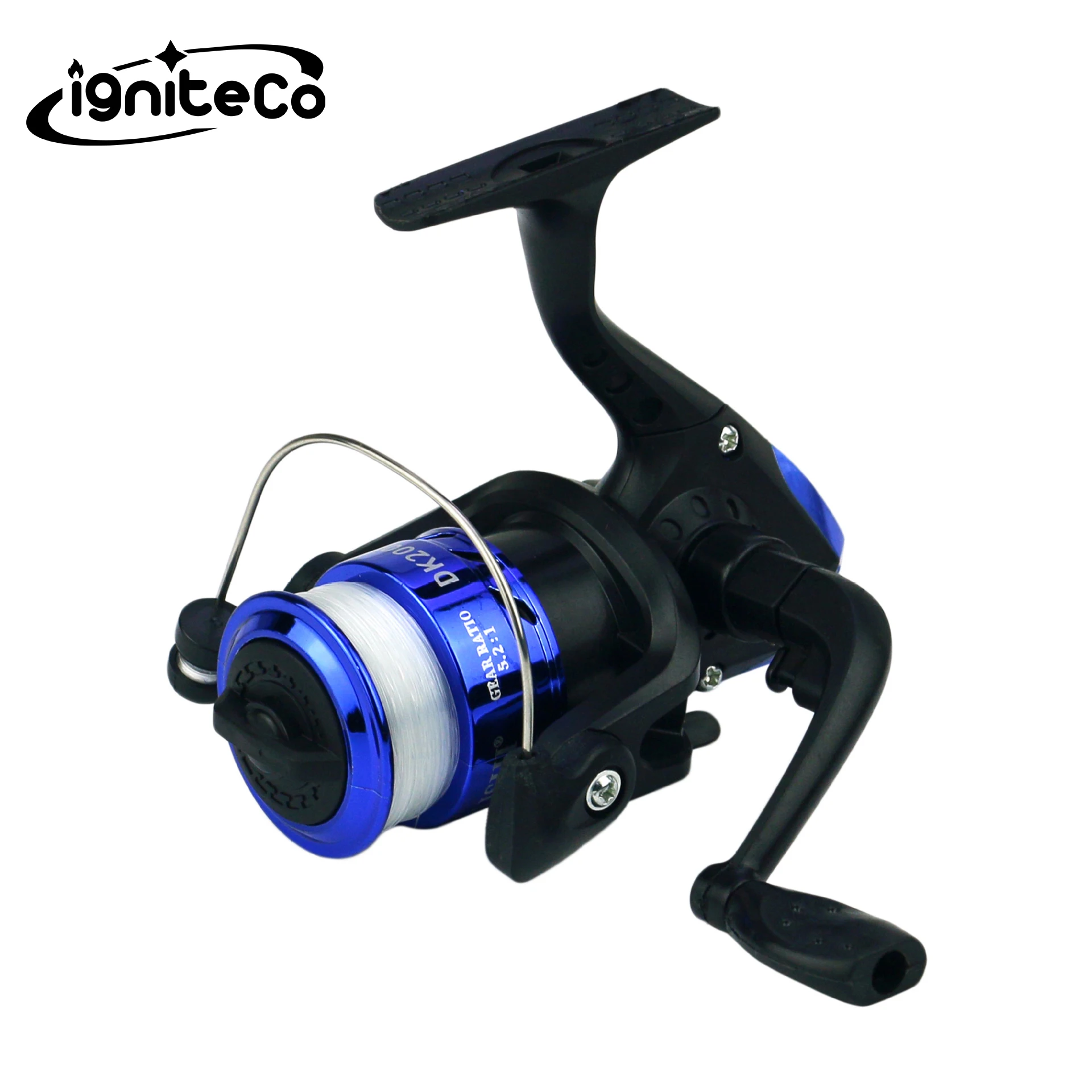 Factory wholesale plastics fishing mini spinning reel