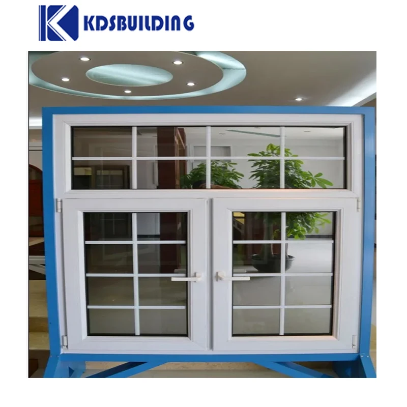 modern design house windows Double tempered glazed pvc window and doors upvc casement window