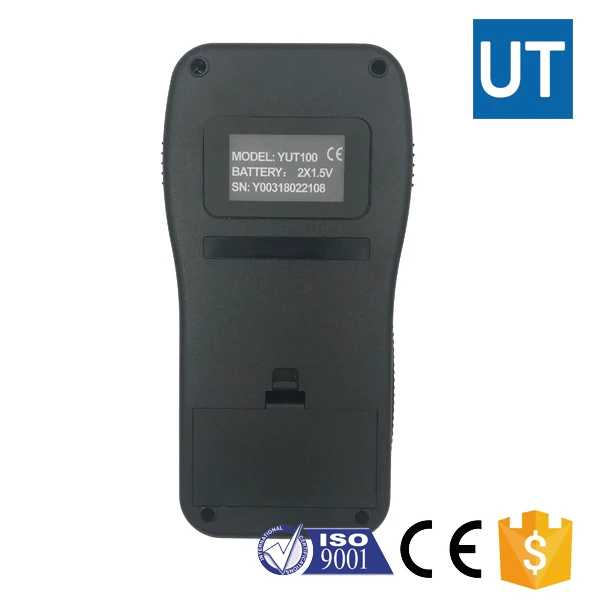 YUT100 NDT Industry Portable Digital Ultrasonic Thickness Gauge or Meter
