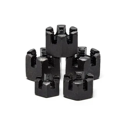 Black Oxide Coating Hexagon Slotted And Castle Nuts GB6178