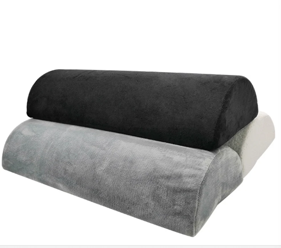 Plhfreya Удобные пены памяти цилиндр ножка и подставка для ног кровать подушки полумесяц подушка