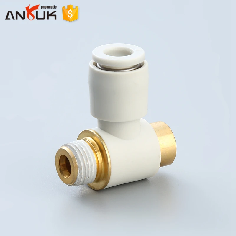 ANRUK SMC S-KQ2VF connector plastic connector T-type connector male and female external and internal threads