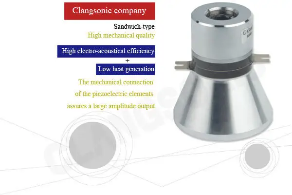 Good Quality 220v 20khz Ultrasonic Transducer Oscillator Ultrasonic Piezoelectric Transducer