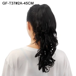 Cheap Wholesale Curly Blonde Synthetic Claw Clip Ponytail Hairpiece