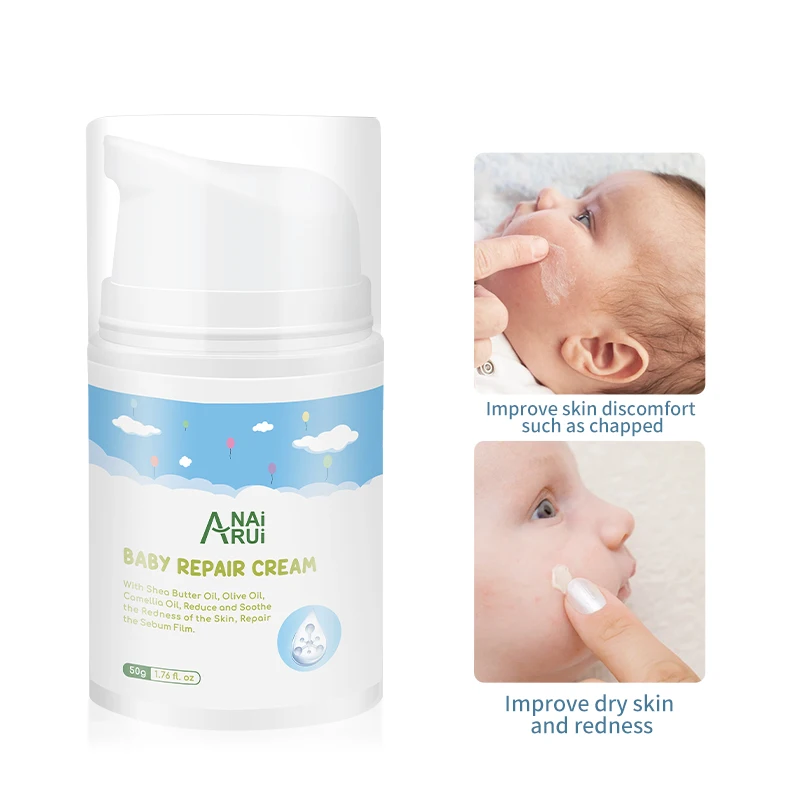 Wholesale  OEM/ODM Natural Fruit Moisturizing Repair Baby Face Cream