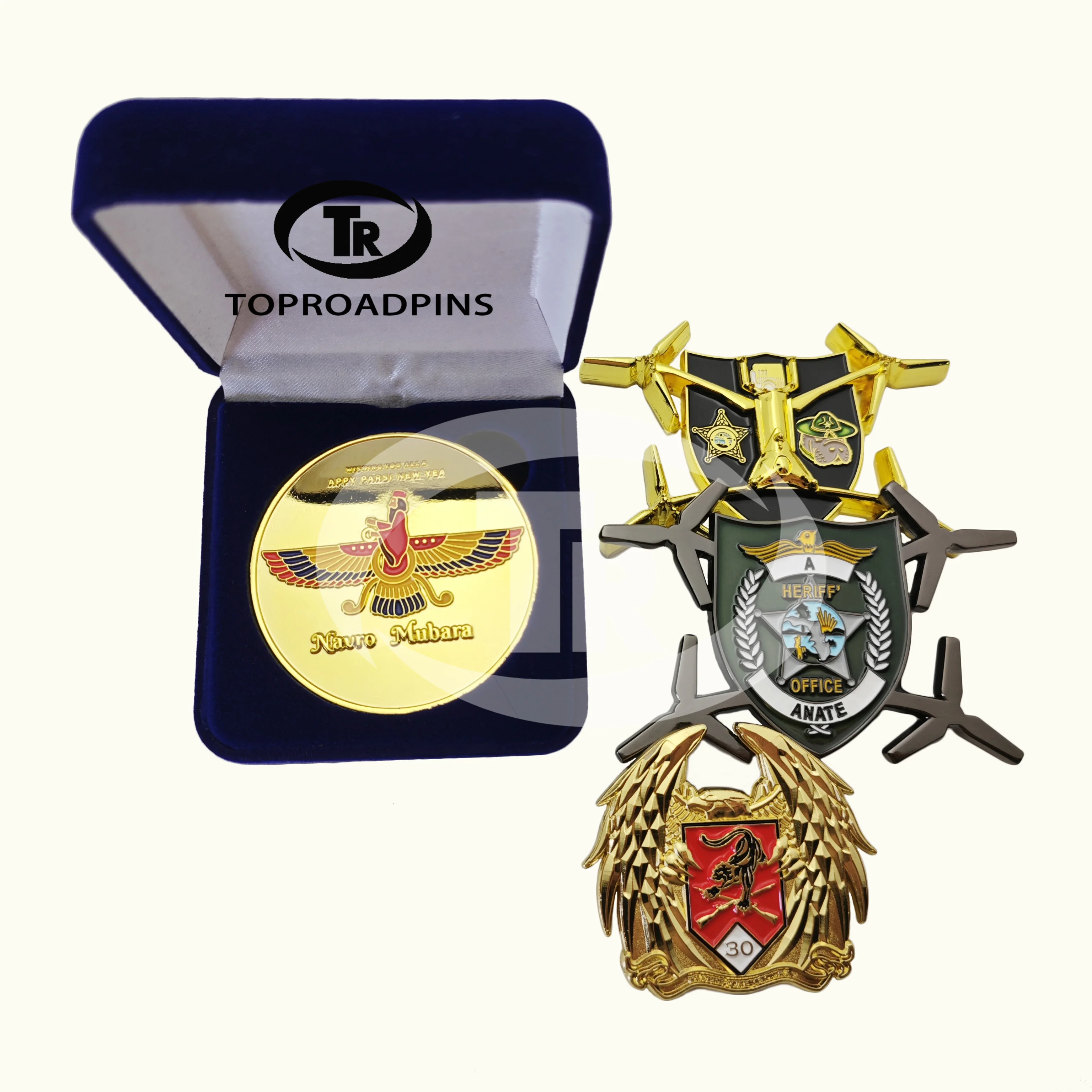 Personalized Made Customized Logo High Quality Presents Unique Shape Souvenir Medal Coin