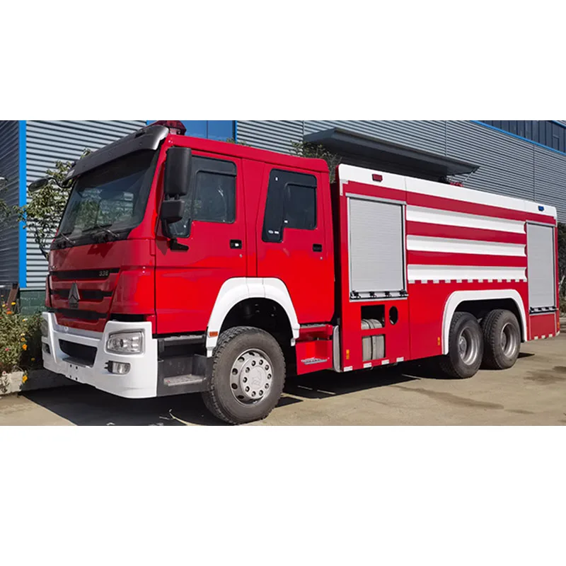 Тяжелая машина HOWO Sinotruck 12 М3 резервуар для воды и пены пожарная аварийная