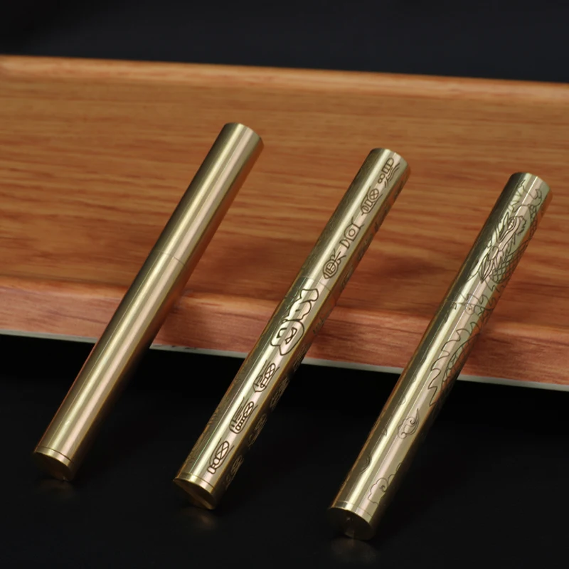 Vintage Trench Lighter, Creative Windproof Brass Lighter, Cool Wheel Kerosene Oil Lighter