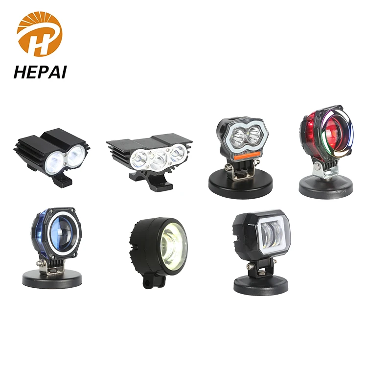  Energy Saving 20w Motorbike Headlight Lamp Car Strobe Auto Angel Square Led Work