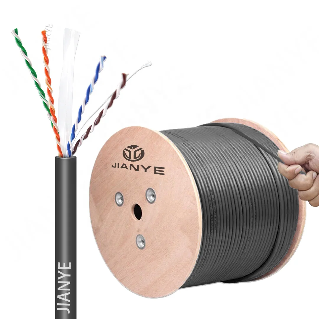Неизолированный медный провод CCA lszh оболочка cat 6 кабель для сети 305 м ftp cat6 в
