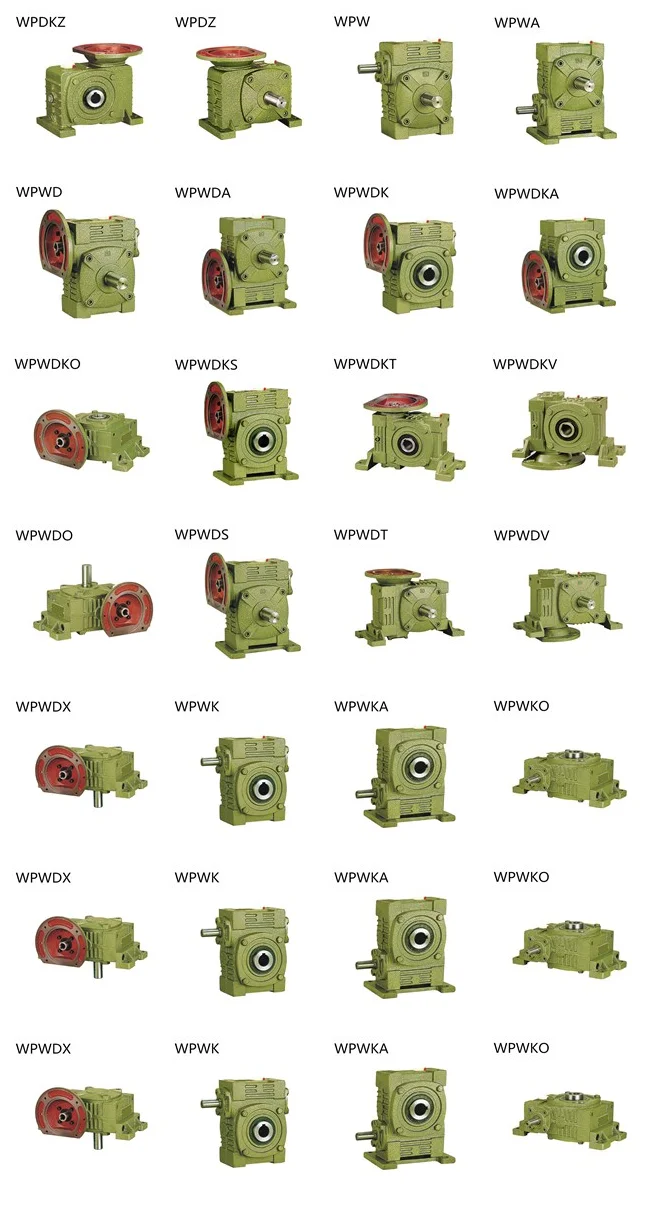  Wp series wpa wps wpo wpx worm gear reducer gearbox for industry