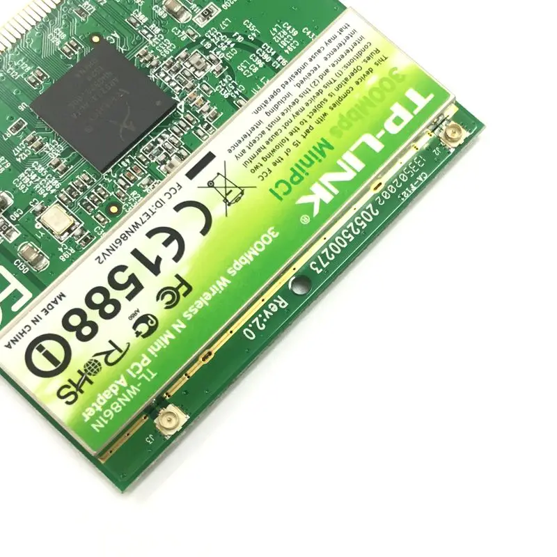 high power  Atheros AR9223 Mini PCI 300Mbps Wireless N WiFi Adapter Mini-PCI WLAN Card for Acer Asus Dell Toshiba