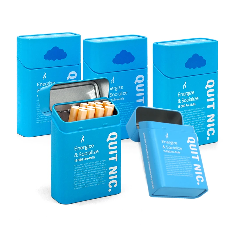 Customized Logo Available Cigar Case In High Premium Quality For Cigarette Storage Holder Box Smoking Accessories For Smoker