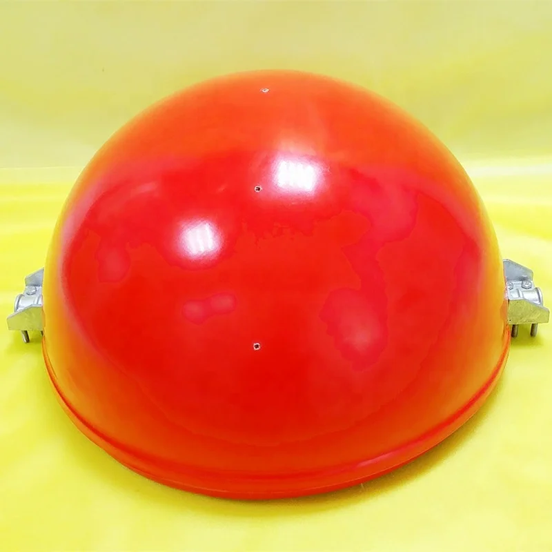  Factory Direct Fiberglass Red High Temperature Resistant Warning Sphere From
