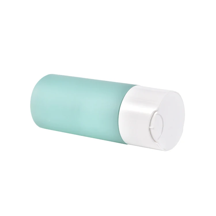 Best Price 100ml 150ml 200ml 250ml HDPE Flat Shoulder Lotion Shampoo Bottle With Disc Top Cap/Press cap