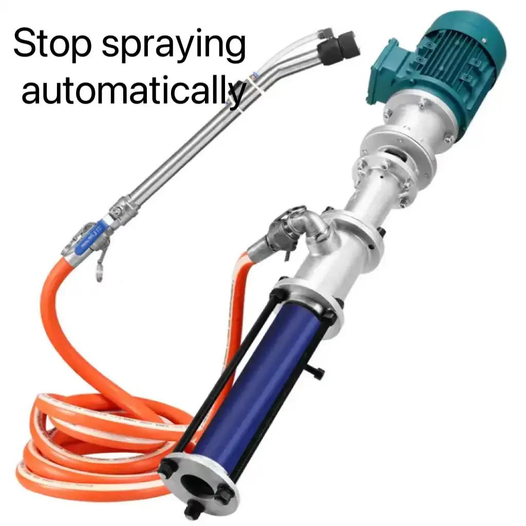 Concrete Sprayer Mortar Paint Mini Automatic Painting Powder Filling Small Spray Machine