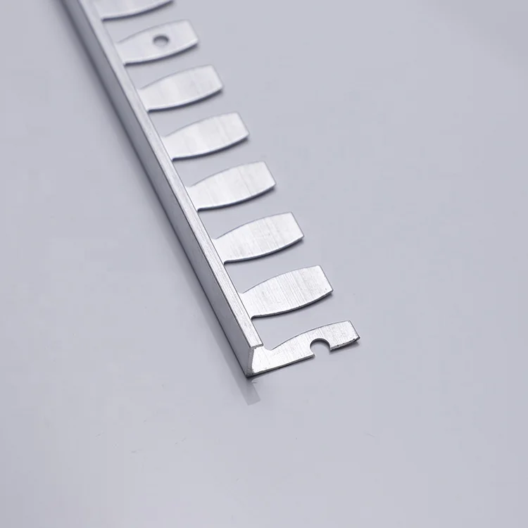 Free Sample Wall Panel Metal Aluminum Bendable Metal Strips Flexible Tile Trim