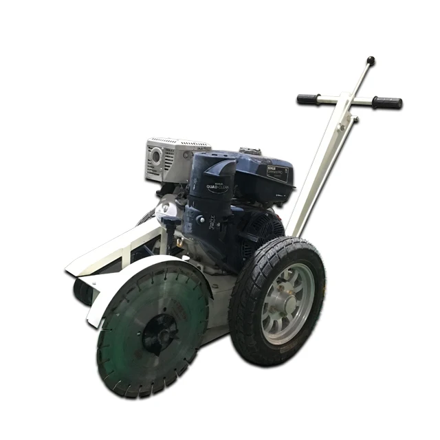 Concrete pavement crack routing machine asphalt concrete road trough cutting machine