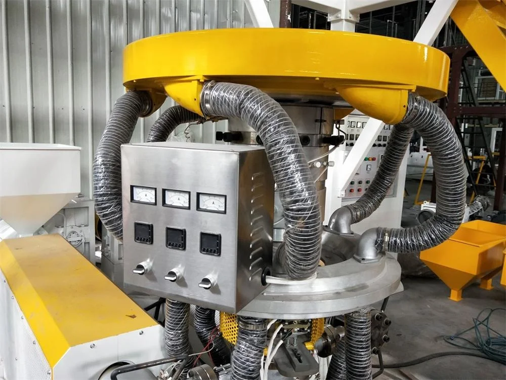 Машина для выдувания пленки aba 1200 мм, машина для выдувания пленки aba с 3 слоями, машина для совместной экструзии выдувной пленки