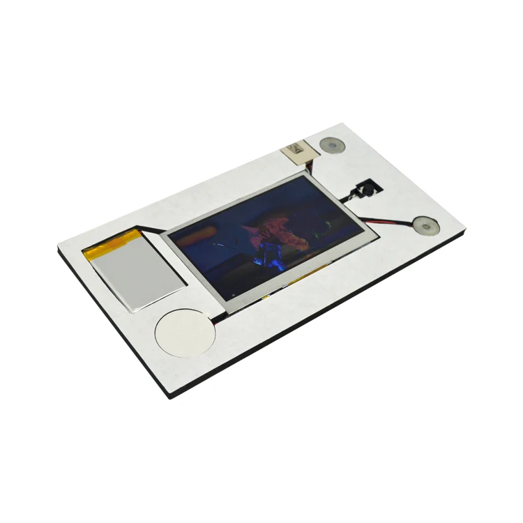 
4.3 5 7 10 inch Digital TFT LCD Screen Video Player Greeting Card brochure module 