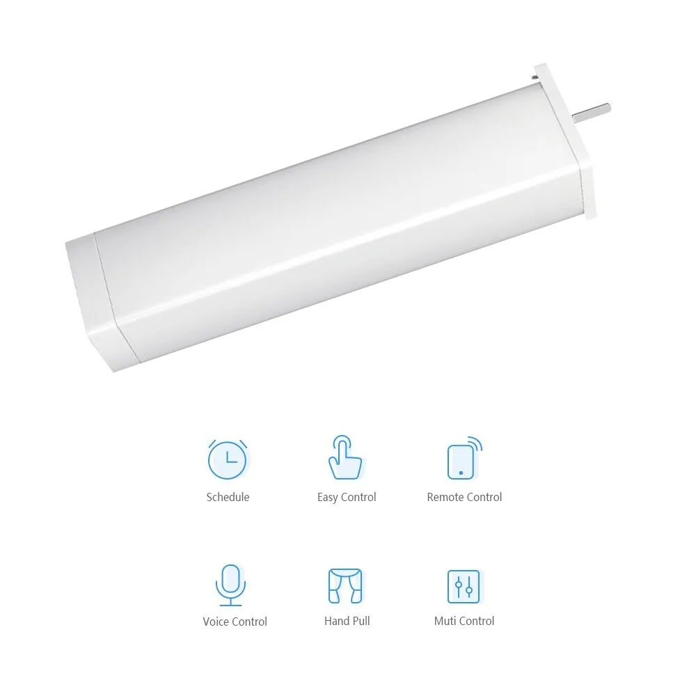 zigbee smart tuya remote control curtain motor work with alexa and google home