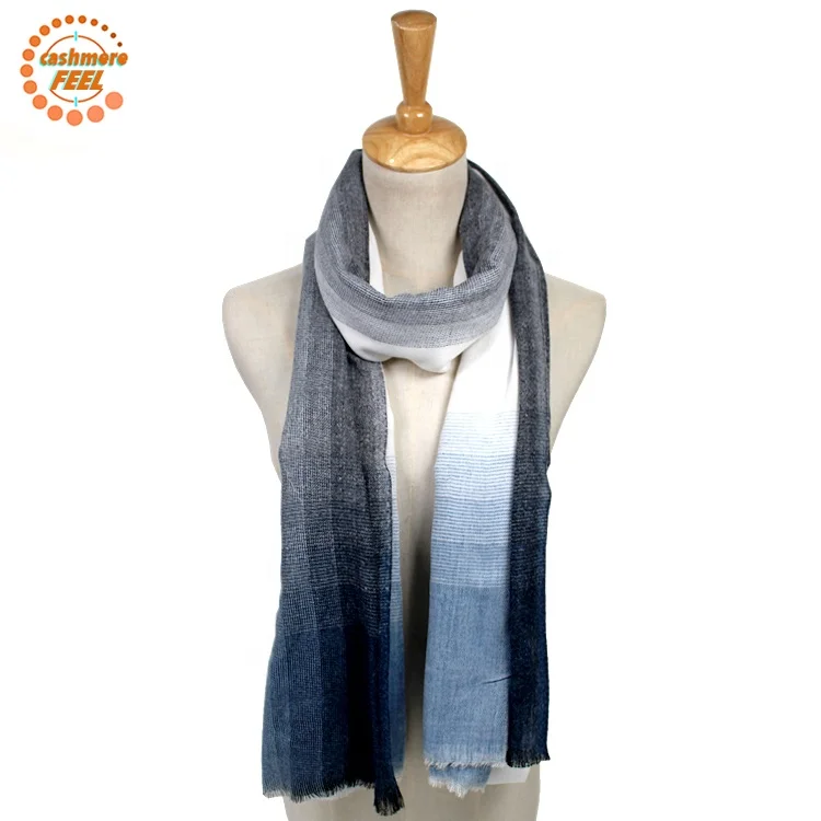 Pashmina Feeling Rayon Polyester Cashmere Scarves Women Premium Linen 100% Soft Jersey Coton Cotton Hijab