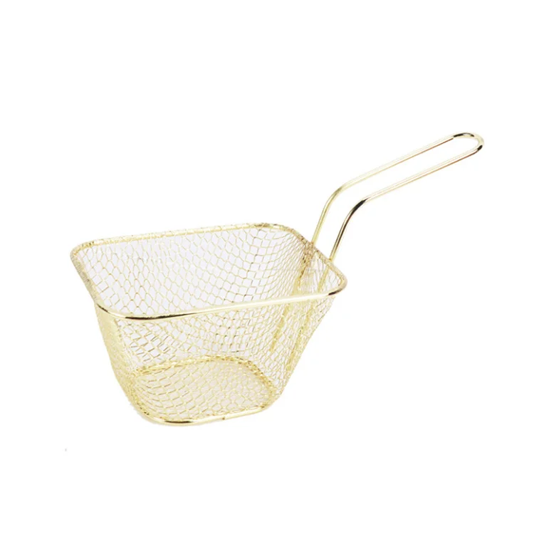Kitchen Cooking fried wings french fries baskets Square Fry Basket