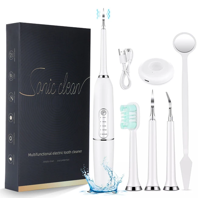 Waterproof  Visual Electronic Sonic Tooth Cleaner Ultrasonic Dental Scaler