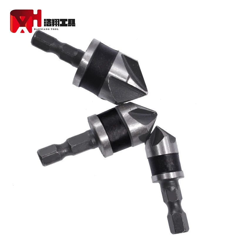 Hot Sale Wear-resistant High-carbon Steel 5 Blades Carpenter Chamfer Tool Set