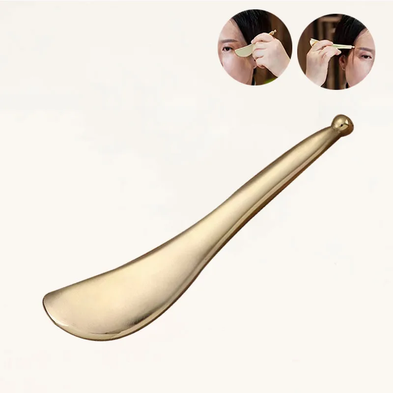 physiotherapy equipment copper guasha tool skin facial care roller and guasha tools gua sha massage face