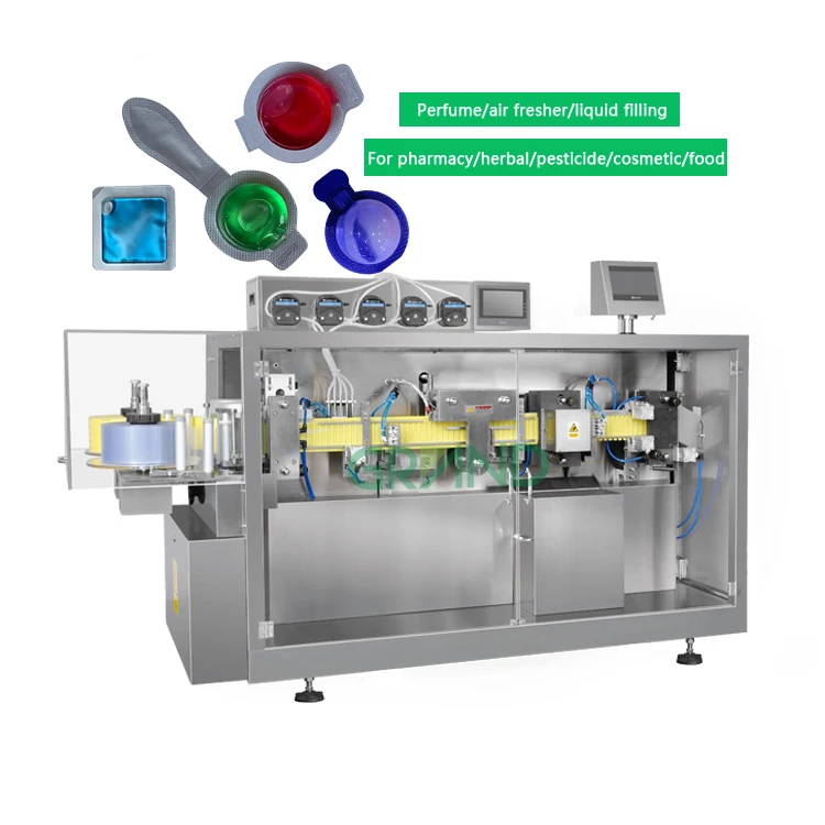Автоматическая маленькая пластиковая мини-бутылочка, флакон, ампула, воздухопроницаемая жидкая машина для наполнения духов и герметизации автомобиля