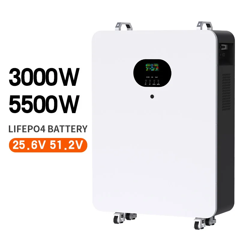 Sunpal 3000W-5000W Hybrid Solar Power Energy Storage System Home Use Photovoltaic with Pure Sine Wave Inverter for Home Use