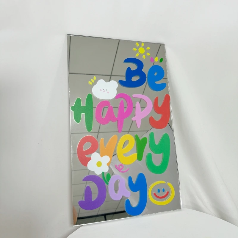 Factory Wholesale Custom Home Wall Acrylic Decor Mirror Decoration Mirror Acrylic Sticker