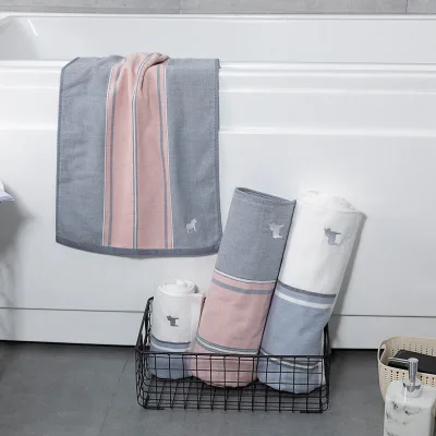 Cute small soft absorbent cotton child face towel