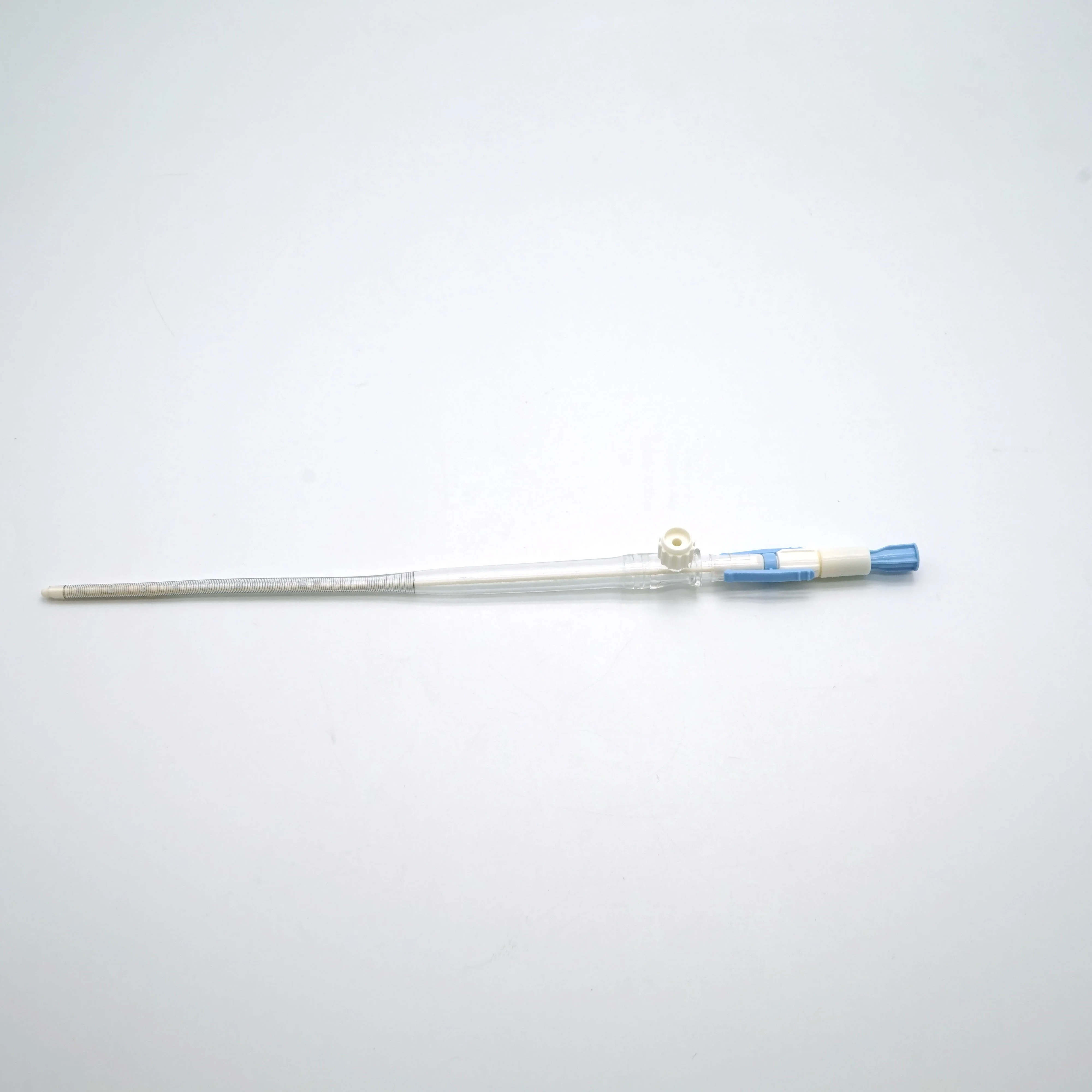 wire-wound Reinforced  Arterial Cannula  45 degree curved  tip ,without ring