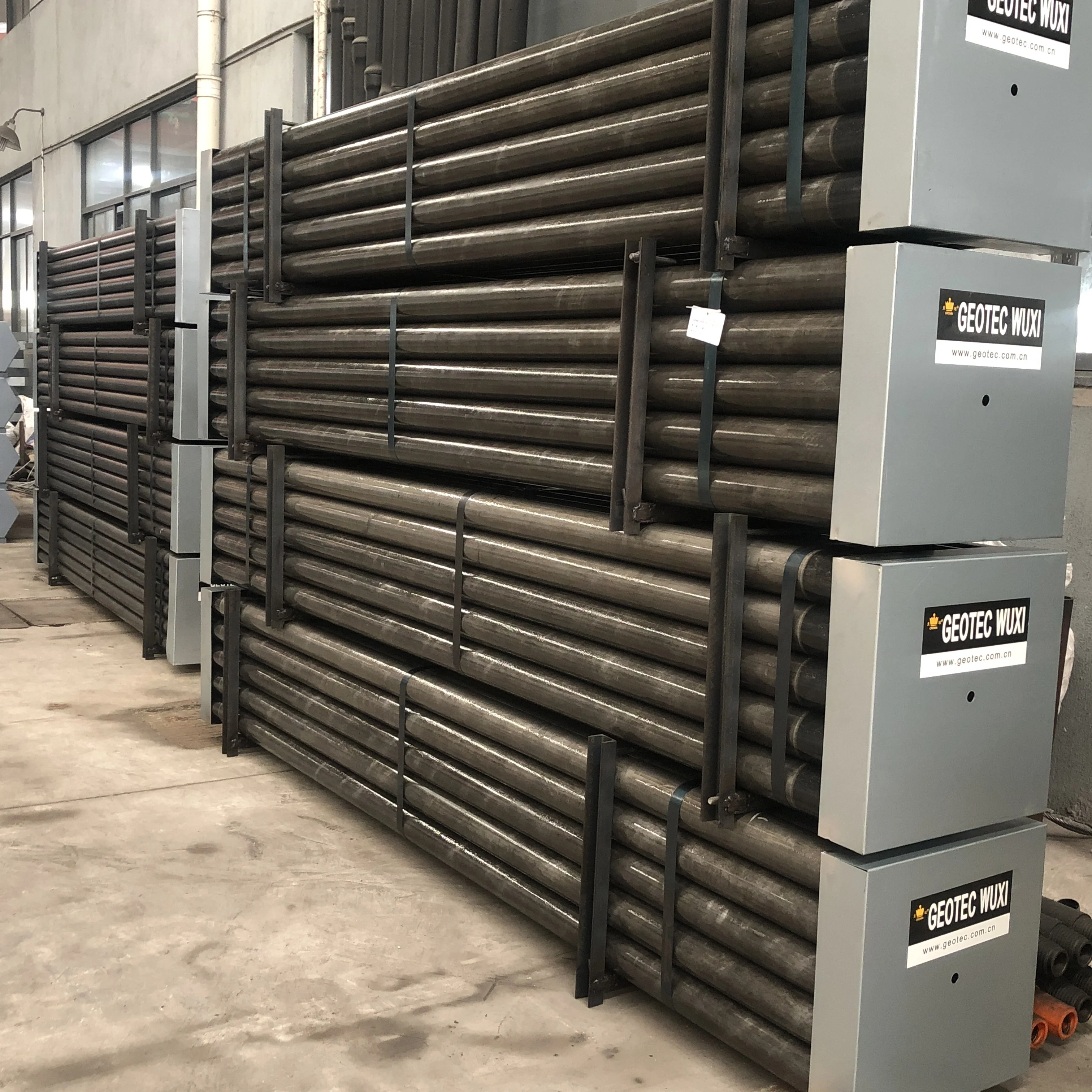 CROWN drill rod for granite NTW BTW HTW wireline 60mm drill rods drill pipes