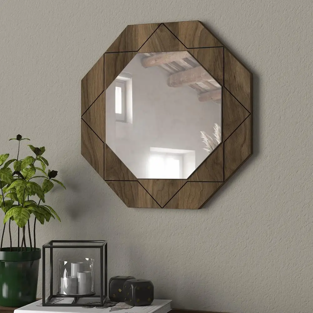 Exclusive Pablo Modern Decorative Wall Wooden Mirror