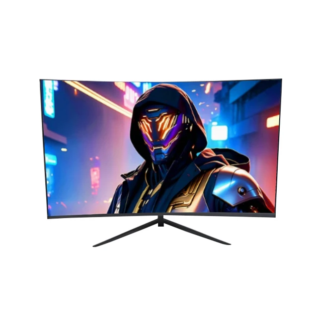 CE RoHS FCC Certified 27 inch 4K HD 165HZ esports IPS desktop curved high brush business wholesale computer monitor screen