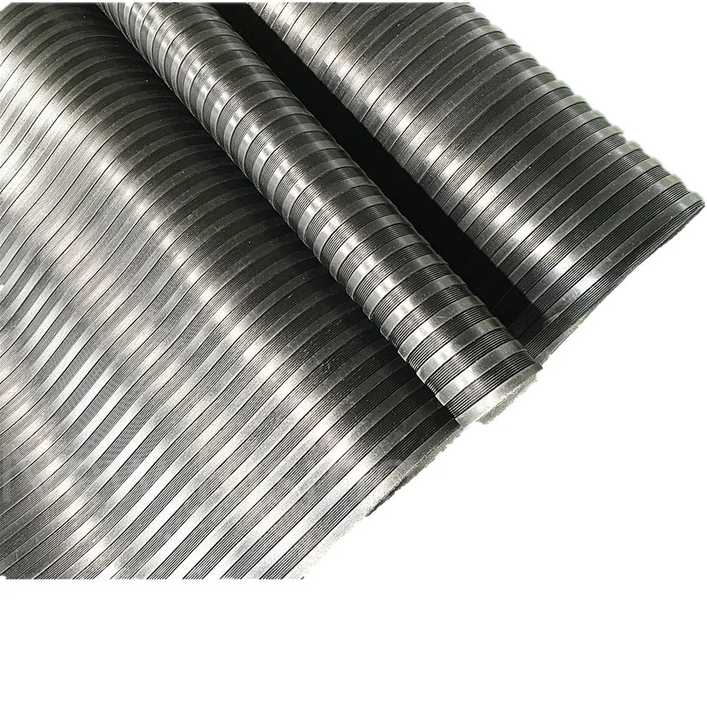 Flat rib mat /plain mini flat rib rubber mat