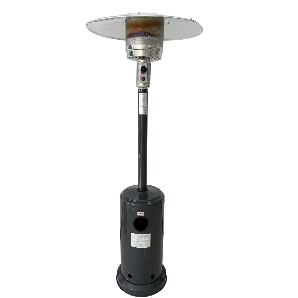 Быстросогревающий высокий газовый обогреватель для патио, безопасные переносные газовые обогреватели, зонт, уличный обогреватель
