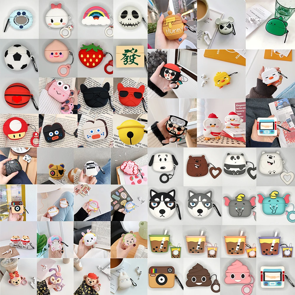 Wholesale New Arrivals Anime Unicorn For Airpods Case Silicone Cute For Airpod 1/2 Case Cover Cartoon For Airpods Case