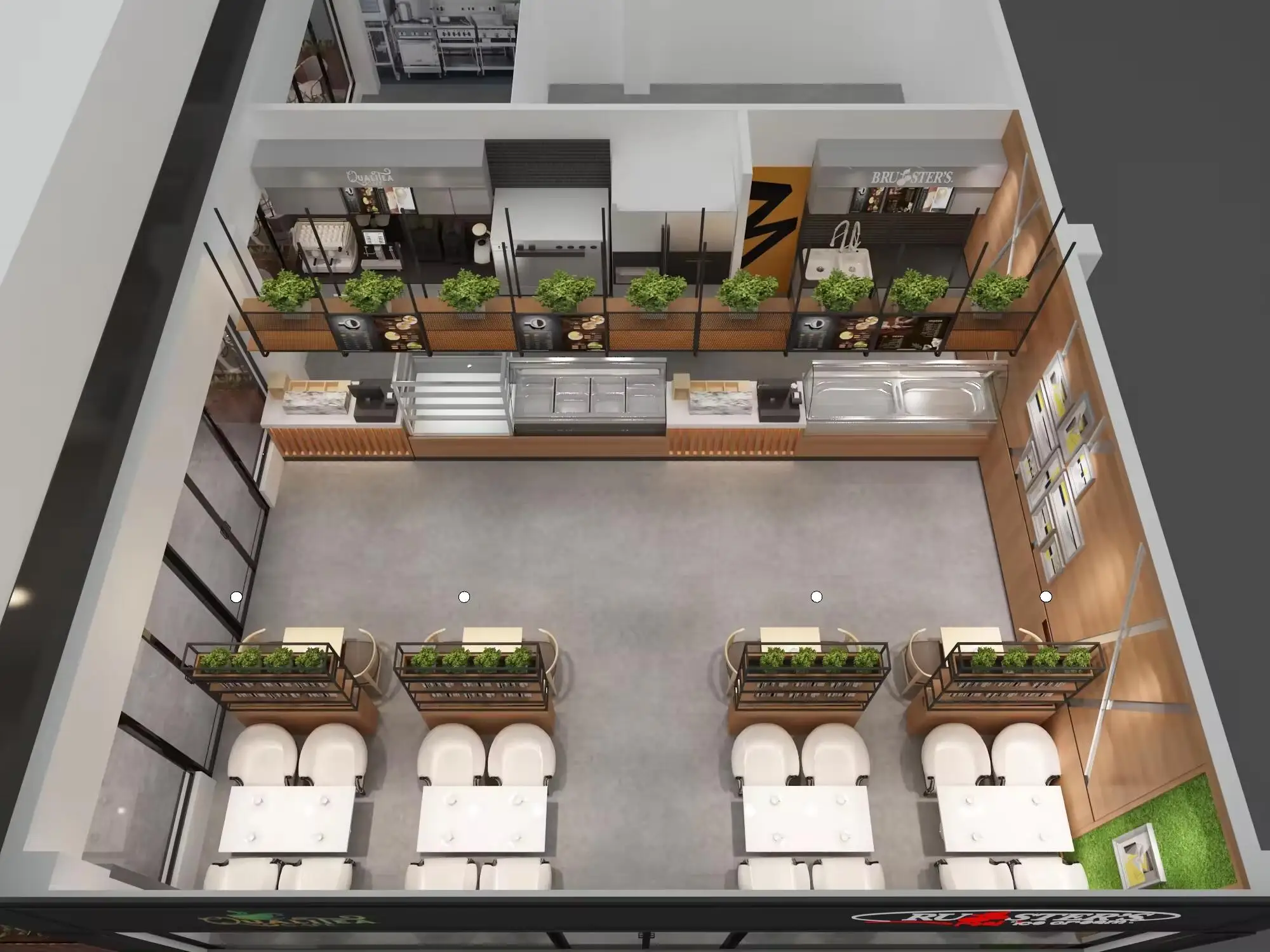 Luxury Coffee Shop Furniture Store Design For Small Coffee Shop Interior Decorations Cafe Bar Counter Design