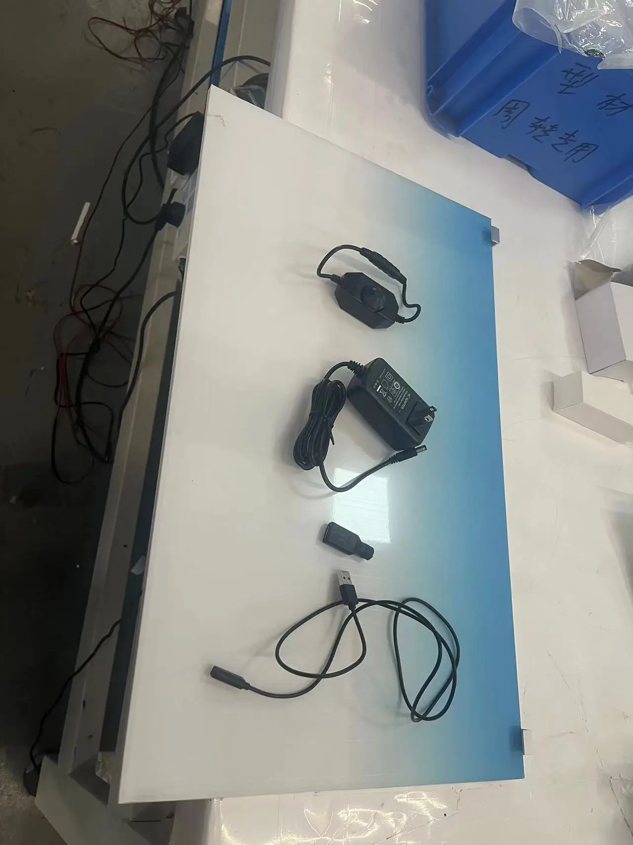 Customized Size Borderless Fish tank Changing Led Aquarium Backlight Aquarium Background Light