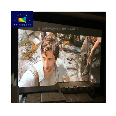 XY Screen HK80C fixed frame projection screen high gain  fabric with WF1 Pro Max 4k  for top theater