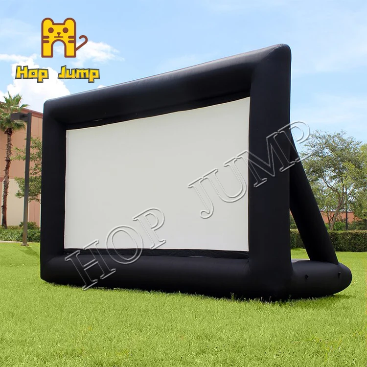 8ft 14ft 16ft 20ft 25ft Hot sale movie screen outdoor inflatable TV projector screen advertising inflatable projector screen