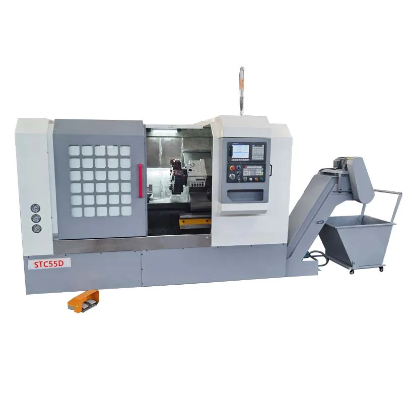 auto feeding mini cnc wood lathe cnc center 7 axis slant bed cnc lathe 4 axis